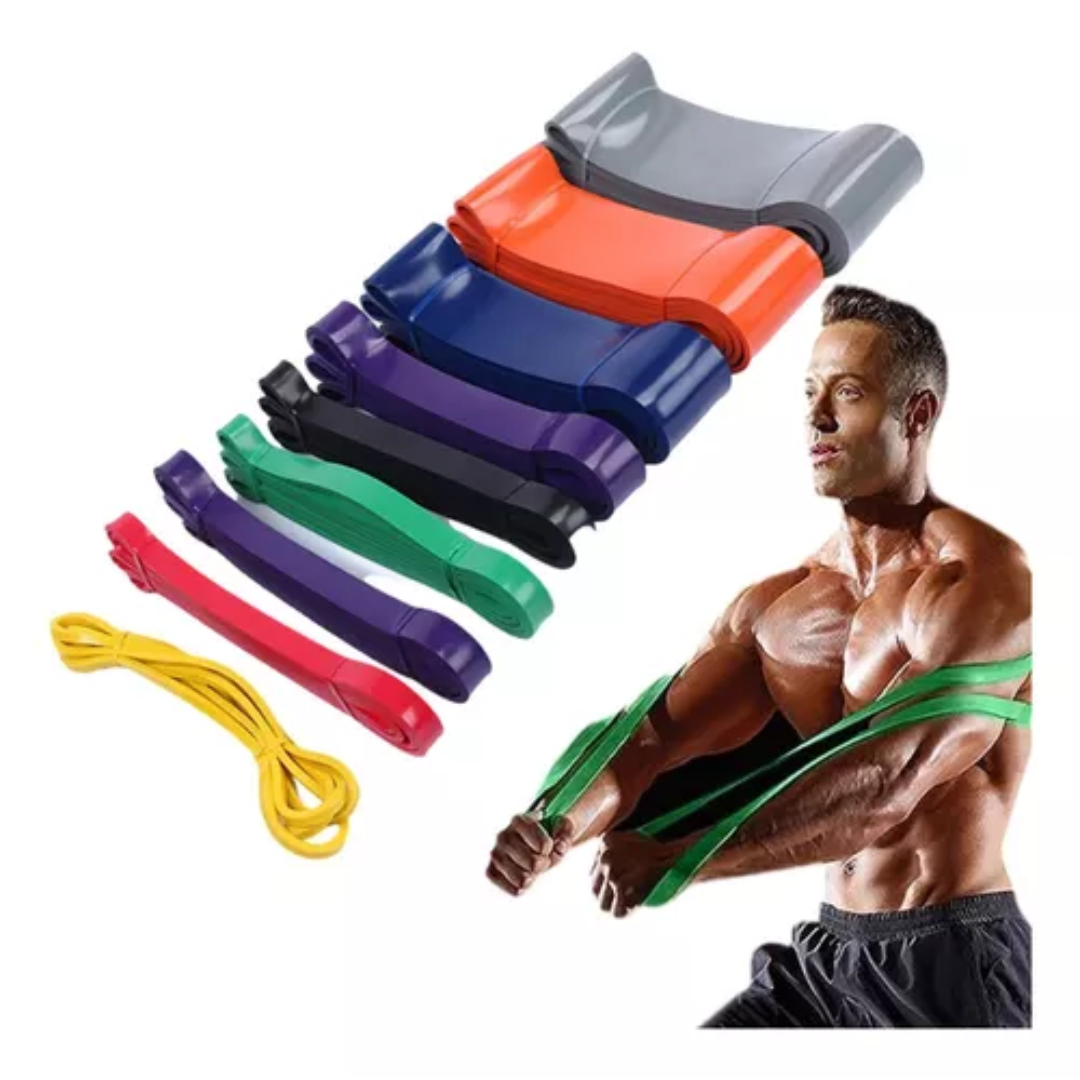 Bandas De Poder En Latex Para Entrenamie